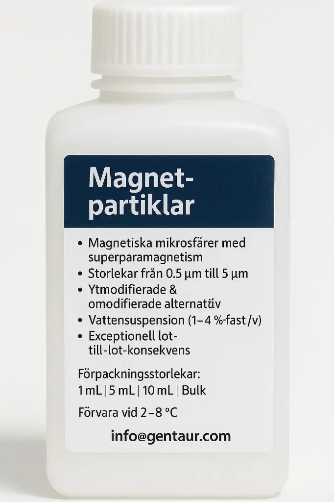 Epoxy Magnetic Particles, 2.5% w/v, 2.0-2.9µm, 10 mL
