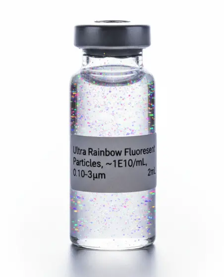 Ultra Rainbow Fluorescent Particles, ~1E10/mL, 0.1-0.3µm